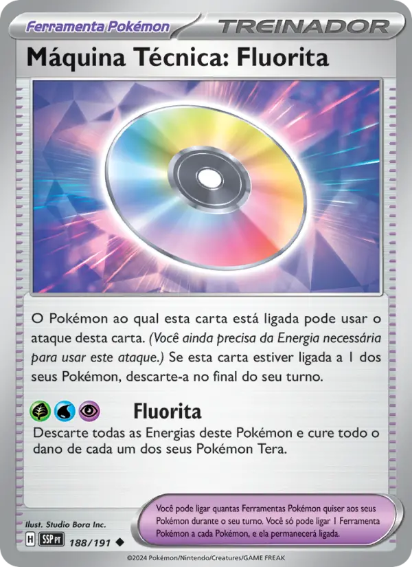 Máquina Técnica: Fluorita – Pokémon TCG