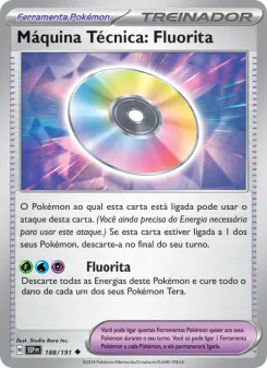 Máquina Técnica: Fluorita – Carta Pokémon TCG