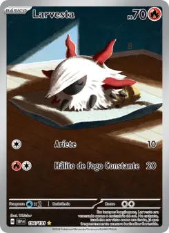 Larvesta – Carta Pokémon TCG