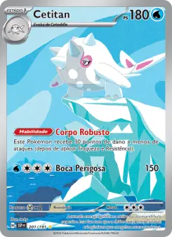 Cetitan – Carta Pokémon TCG