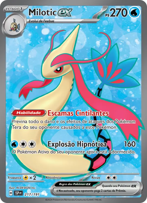 Milotic ex – Pokémon TCG