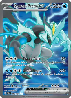 Kyurem Preto ex – Carta Pokémon TCG
