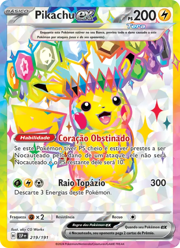 Pikachu ex – Pokémon TCG