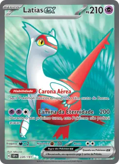 Latias ex – Carta Pokémon TCG