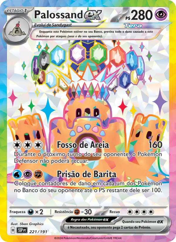 Palossand ex – Pokémon TCG