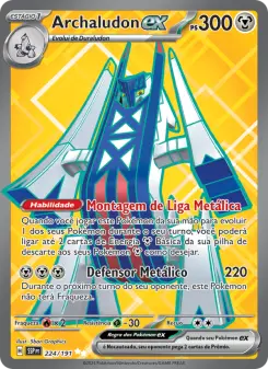 Archaludon ex – Carta Pokémon TCG