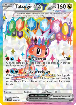 Tatsugiri ex – Carta Pokémon TCG