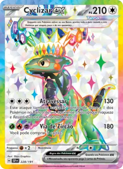 Cyclizar ex – Carta Pokémon TCG