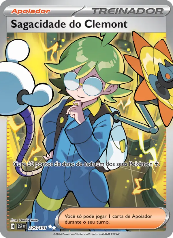 Sagacidade do Clemont – Pokémon TCG