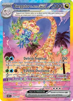 Exeggutor de Alola ex – Carta Pokémon TCG