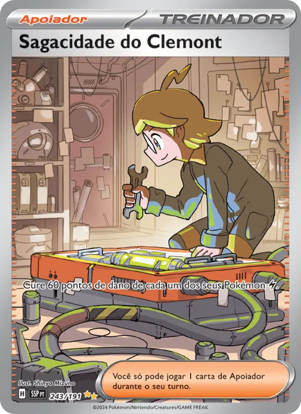 Sagacidade do Clemont – Pokémon TCG