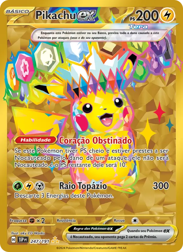 Pikachu ex – Pokémon TCG