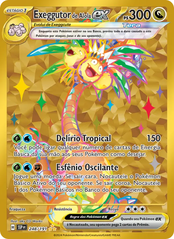 Exeggutor de Alola ex – Pokémon TCG