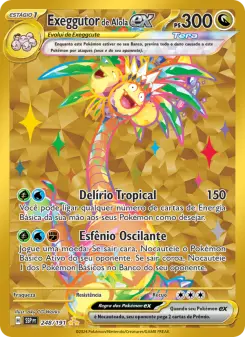 Exeggutor de Alola ex – Carta Pokémon TCG