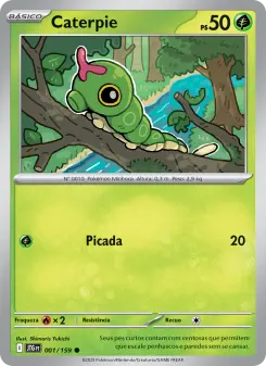 Caterpie – Carta Pokémon TCG