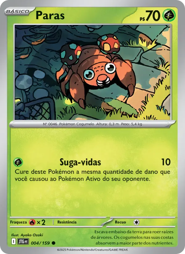 Paras – Pokémon TCG