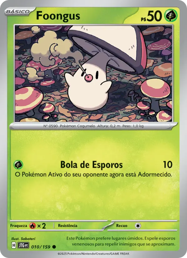 Foongus – Pokémon TCG