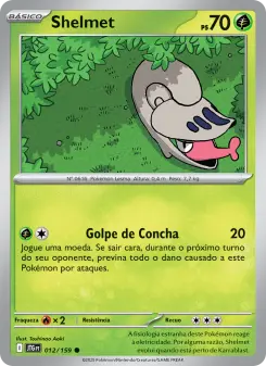 Shelmet – Carta Pokémon TCG
