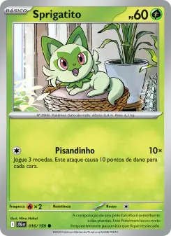 Sprigatito – Carta Pokémon TCG