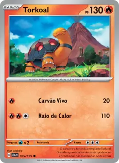 Torkoal – Carta Pokémon TCG