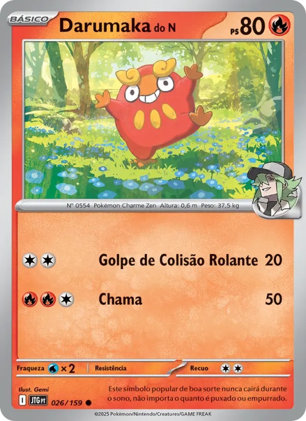 Darumaka do N – Pokémon TCG
