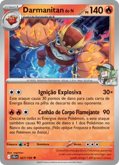 Darmanitan do N – Carta Pokémon TCG