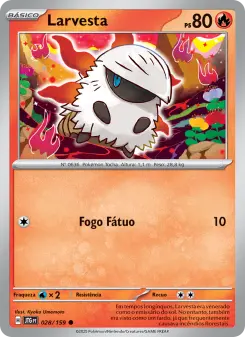 Larvesta – Carta Pokémon TCG