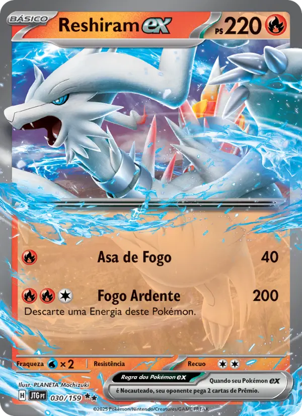 Reshiram ex – Pokémon TCG