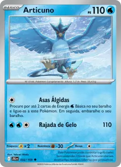 Articuno – Carta Pokémon TCG