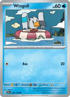 Wingull – Carta Pokémon TCG