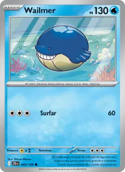 Wailmer – Carta Pokémon TCG