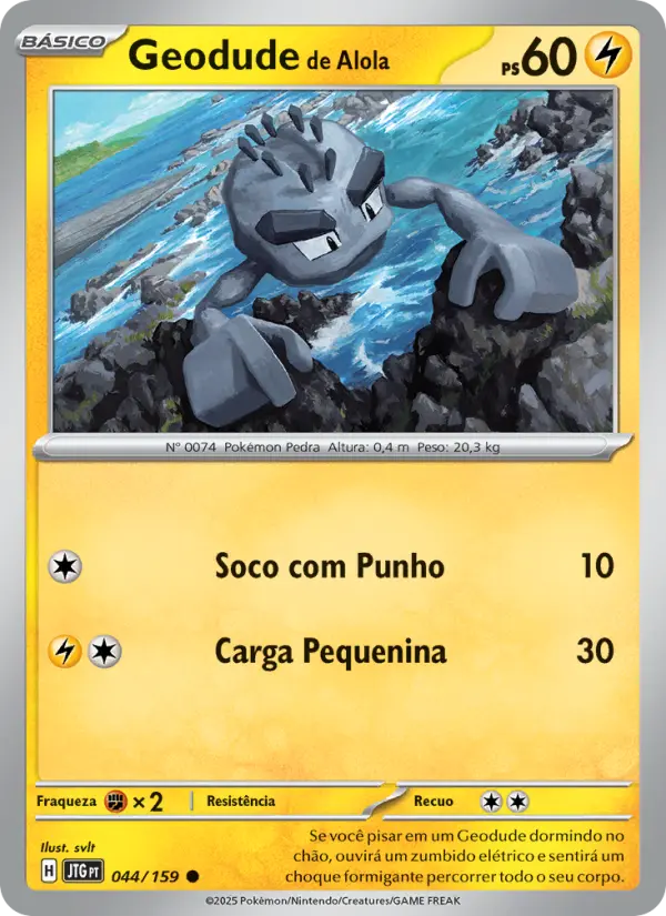 Geodude de Alola – Pokémon TCG