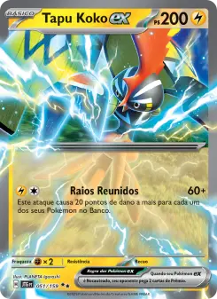 Tapu Koko ex – Carta Pokémon TCG