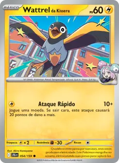 Wattrel da Kissera – Carta Pokémon TCG