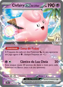 Clefairy ex da Lílian – Carta Pokémon TCG