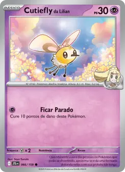 Cutiefly da Lílian – Carta Pokémon TCG