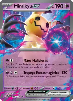 Mimikyu ex – Carta Pokémon TCG