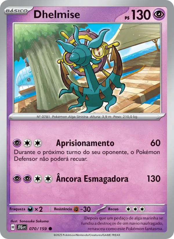 Dhelmise – Pokémon TCG