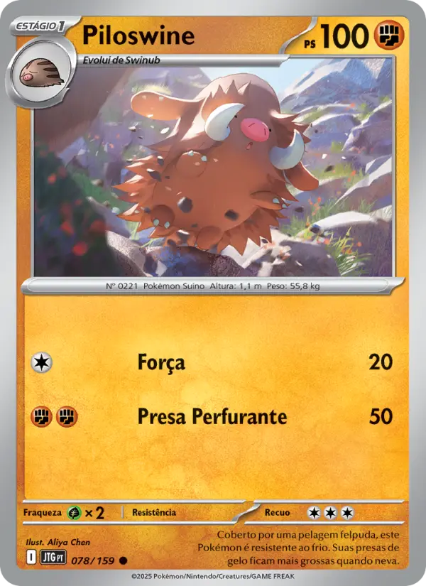 Piloswine – Pokémon TCG