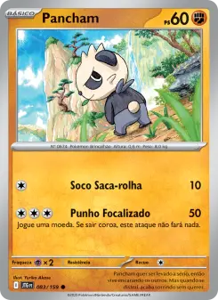 Pancham – Carta Pokémon TCG
