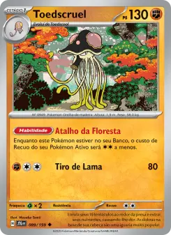 Toedscruel – Carta Pokémon TCG