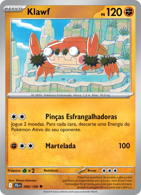 Klawf – Pokémon TCG