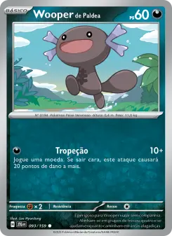 Wooper de Paldea – Carta Pokémon TCG