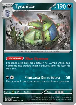 Tyranitar – Carta Pokémon TCG