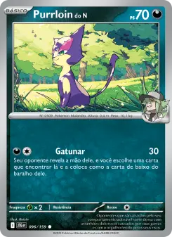 Purrloin do N – Carta Pokémon TCG