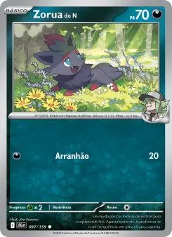 Zorua do N – Carta Pokémon TCG
