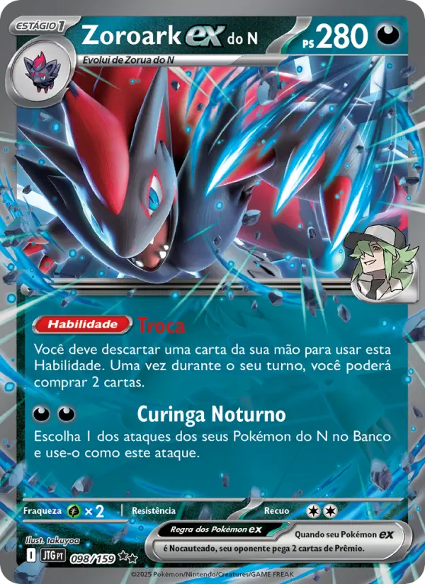 Zoroark ex do N – Pokémon TCG