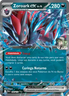 Zoroark ex do N – Carta Pokémon TCG