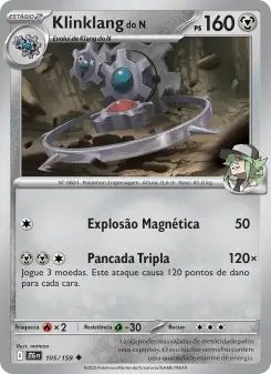 Klinklang do N – Carta Pokémon TCG
