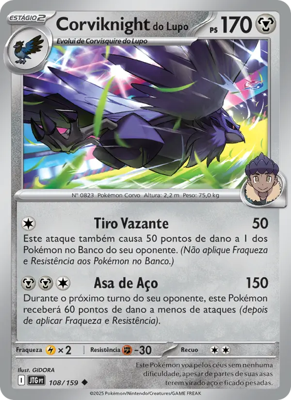 Corviknight do Lupo – Pokémon TCG